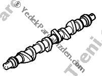 PEUGEOT PARTNER EKSANTRİK MİLİ 1.9cc DİZEL ( XUD9 ) 1996>2002