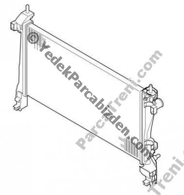PEUGEOT BIPPER SU RADYATÖRÜ ( KLİMALI ) 2008>2010