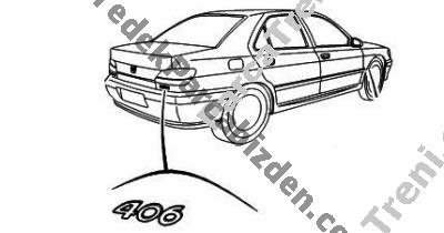 PEUGEOT 406 ARKA ( 406 YAZI ) 1996>1999