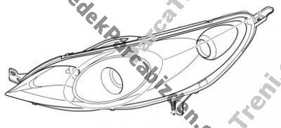 PEUGEOT 407 ÖN FAR SAĞ ( HALOJEN ) 2004>2009