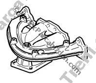 PEUGEOT 307 EGSOZ MANİFOLDU 1.6cc 16v 2001>2008
