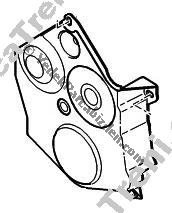 PEUGEOT PARTNER TRİGER KAPAĞI ALT 1.9cc DİZEL ( DW8 ) 2003>2008