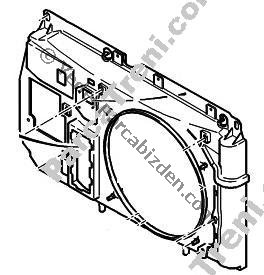 PEUGEOT PARTNER RADYATÖR FAN DAVLUMBAZI 2008>2010