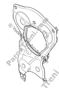 PEUGEOT 206 TRİGER KAPAĞI DIŞ 1.6cc 16v 1998>2002