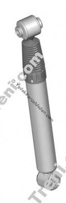 PEUGEOT 207 ARKA AMORTİSÖR SAĞ 1.4cc 16v / 1.4 HDİ 2006>2009