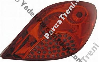 PEUGEOT 207 ARKA STOP SAĞ ( HATCHBACK ) 2006>2009